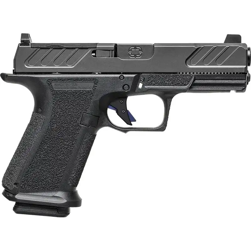 MR920, 9mm, Black Frame, LE EDITION Optic Black, Unthreaded Black, Steel Rod, Dot Front Sight